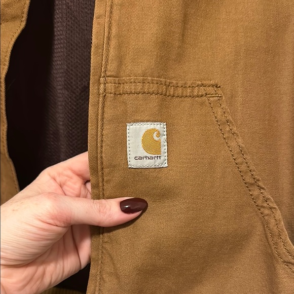 Carhartt Brown Zip-Up Jacket - Picture 3 of 4